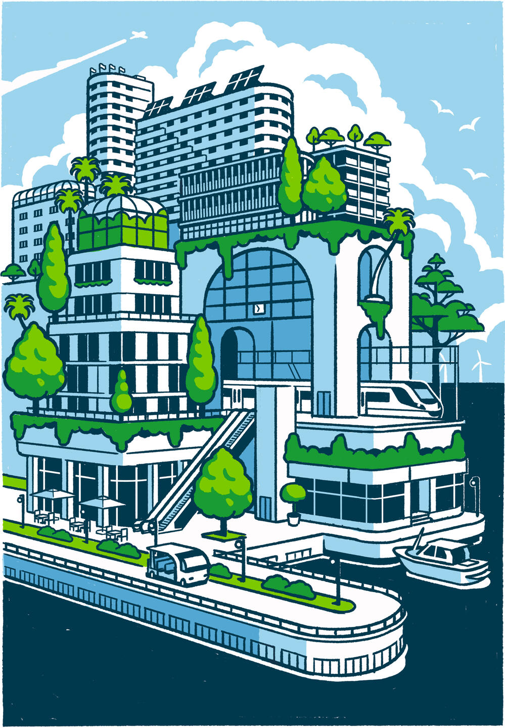 Gdynia 2126, poster art (personal work)